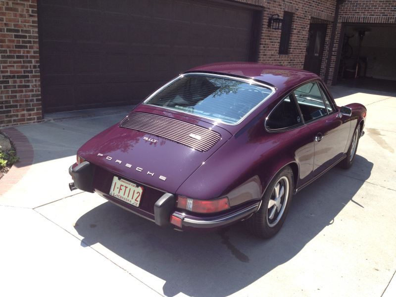 Pictured: My friend’s dad’s ‘73 911T, which he sold in 2014 to buy an F-Type R Coupe. Oh well.